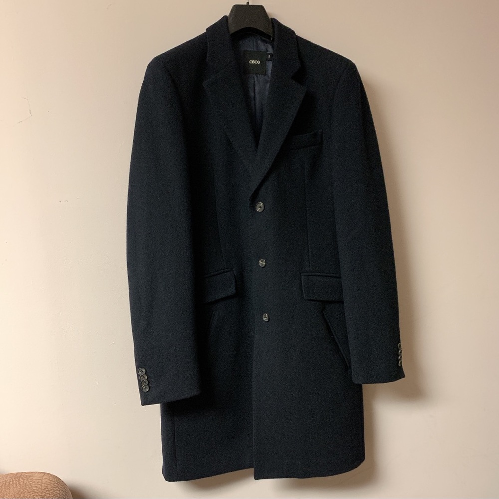 (NWOT) Men’s ASOS Wool Coat